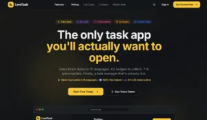Lemtask product website