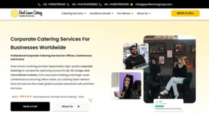 Pearl Lemon Catering Website