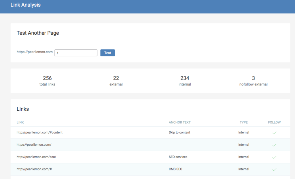 Link Analysis
