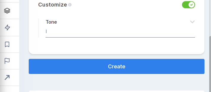 Customize