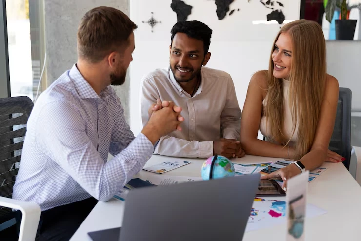 We work with startup
