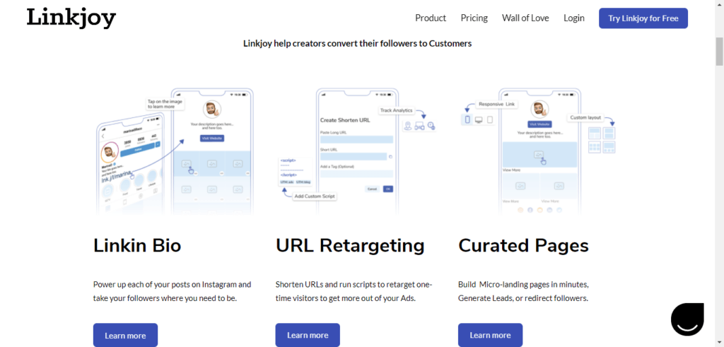 Create Micro-landing pages